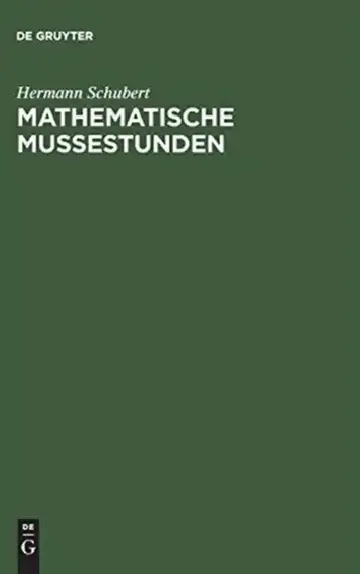 Cover of Mathematische Mußestunden