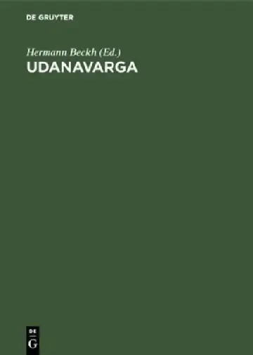 Cover of Udanavarga