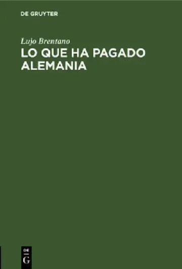 Cover of Lo Que Ha Pagado Alemania