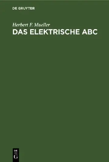Cover of Das Elektrische ABC