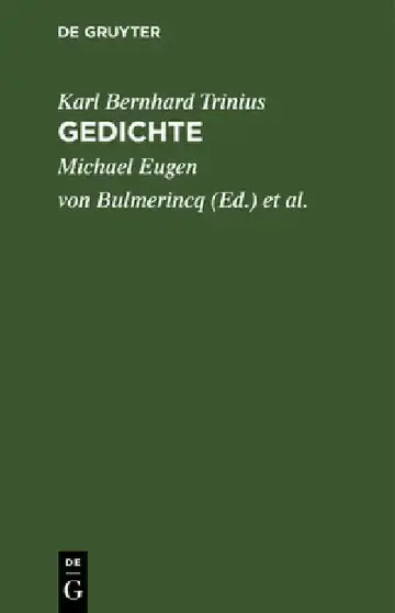 Cover of Gedichte