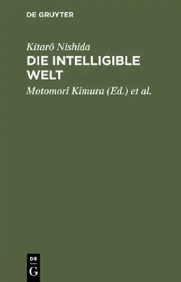 Cover of Die intelligible Welt