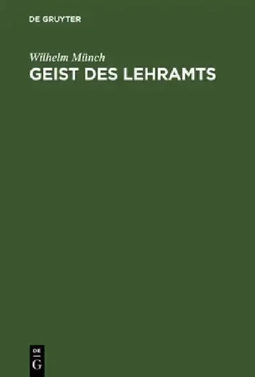 Cover of Geist des Lehramts