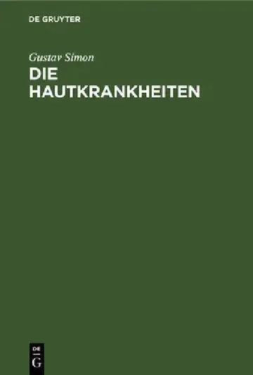 Cover of Die Hautkrankheiten