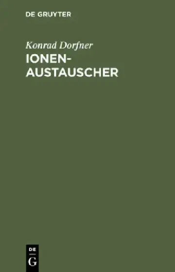 Cover of Ionenaustauscher