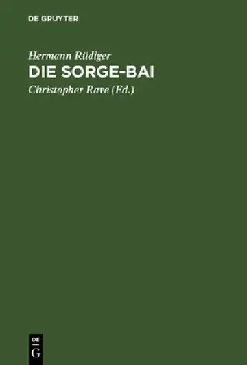 Cover of Die Sorge-Bai
