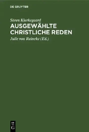 Cover of Ausgewählte Christliche Reden