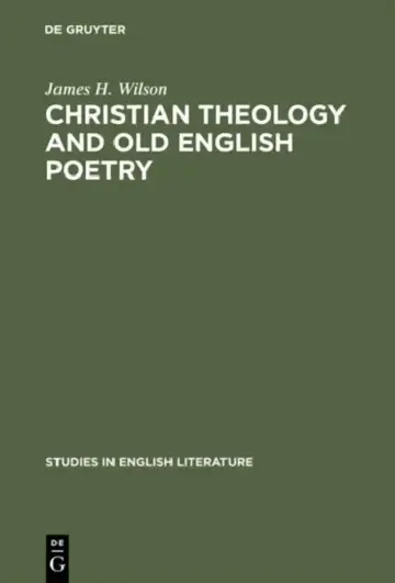 Cover of Christian Theology and Old English Poetry