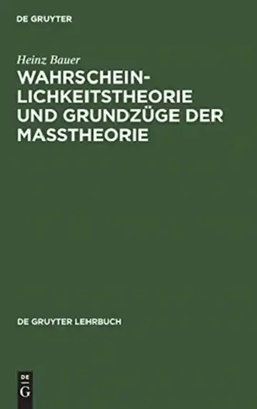 Cover of Wahrscheinlichkeitstheorie und Grundzüge der Maßtheorie