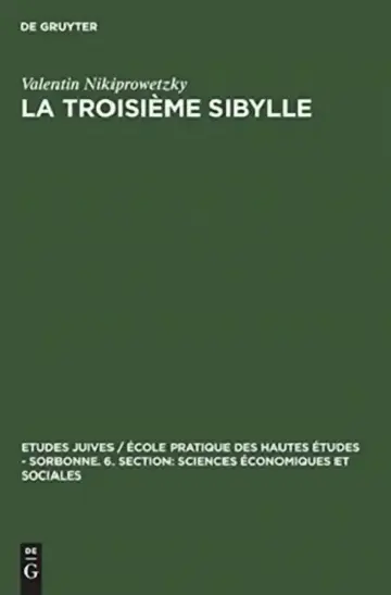 Cover of La troisième Sibylle