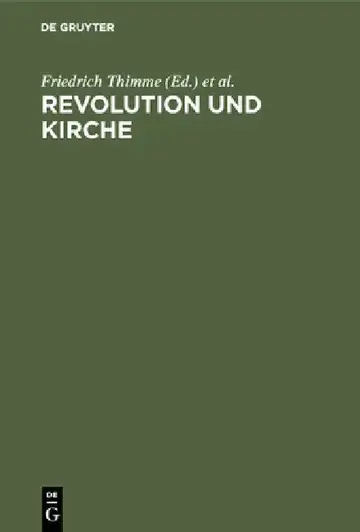 Cover of Revolution und Kirche
