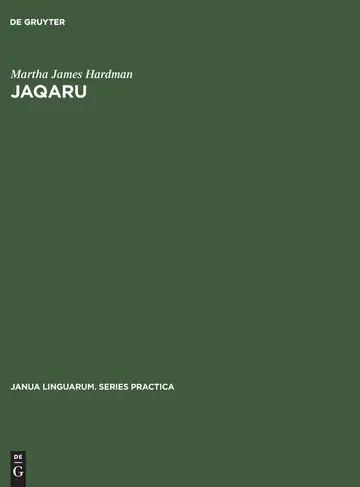 Cover of Jaqaru
