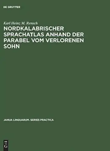 Cover of Nordkalabrischer Sprachatlas anhand der Parabel vom verlorenen Sohn