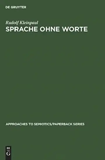 Cover of Sprache ohne Worte