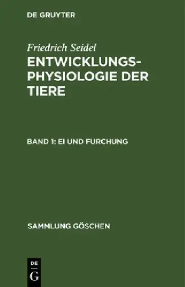 Cover of Ei und Furchung