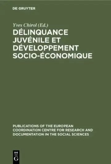 Cover of Délinquance juvénile et développement socio-économique