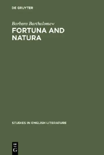 Cover of Fortuna and Natura