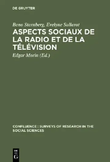 Cover of Aspects sociaux de la radio et de la télévision