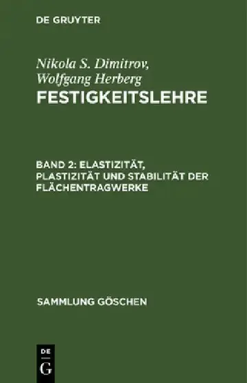 Cover of Elastizität, Plastizität und Stabilität der Flächentragwerke