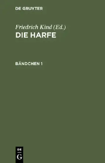 Cover of Die Harfe. Bändchen 1