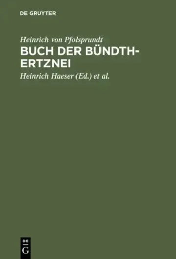 Cover of Buch der Bündth-Ertznei