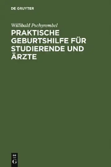 Cover of Praktische Geburtshilfe Für Studierende Und Ärzte