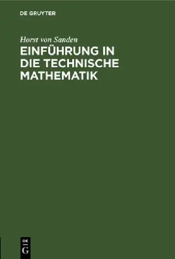 Cover of Einführung in Die Technische Mathematik