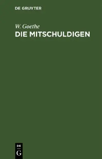 Cover of Die Mitschuldigen