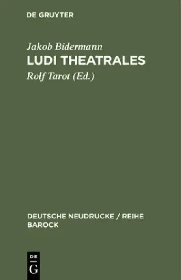 Cover of Ludi theatrales
