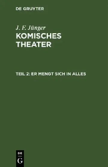 Cover of Er mengt sich in Alles