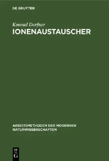 Cover of Ionenaustauscher