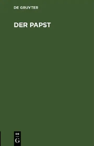 Cover of Der Papst