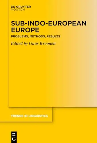 Cover of Sub-Indo-European Europe