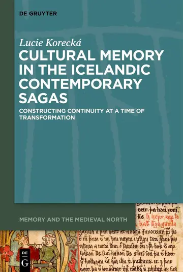 Cover of Cultural Memory in the Icelandic Contemporary Sagas