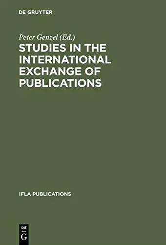 Cover of Studies in the international exchange of publications