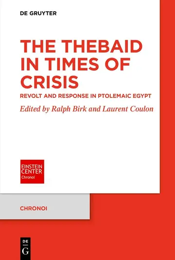 Cover of The Thebaid in Times of Crisis