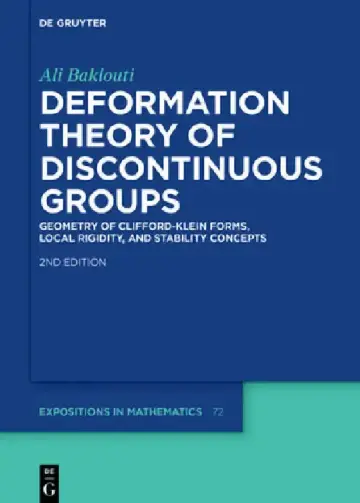 Cover of Deformation Theory of Discontinuous Groups