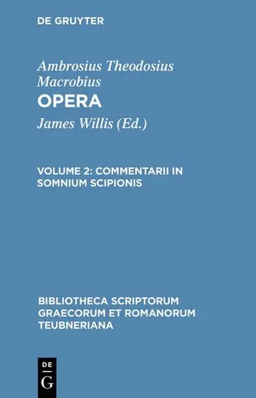 Cover of Commentarii in Somnium Scipionis
