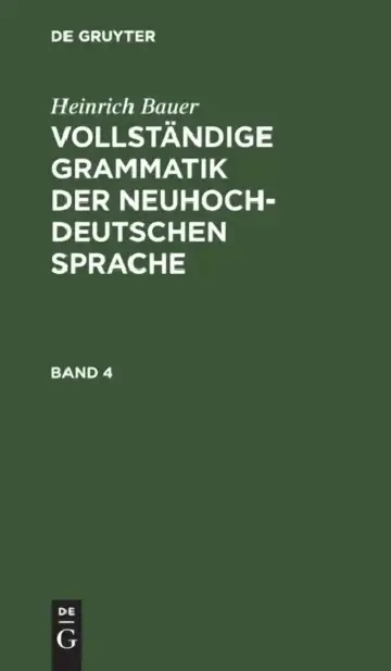Cover of Heinrich Bauer
