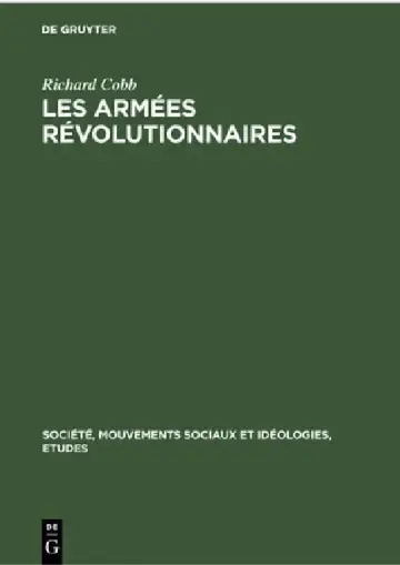 Cover of Richard Cobb