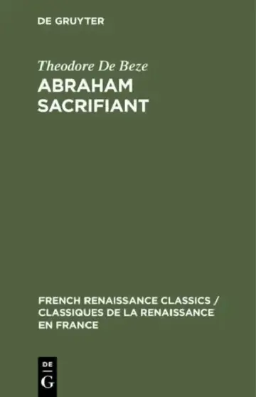 Cover of Abraham Sacrifiant