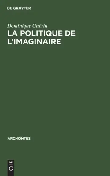 Cover of La Politique de l'Imaginaire