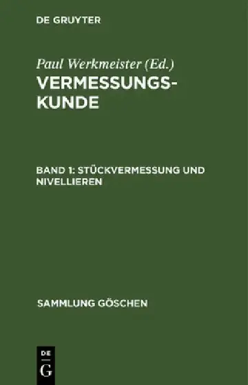 Cover of Stückvermessung Und Nivellieren