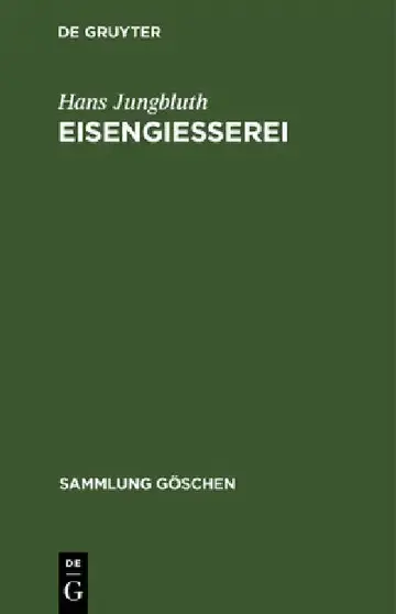 Cover of Eisengießerei