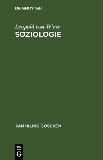 Cover of Soziologie