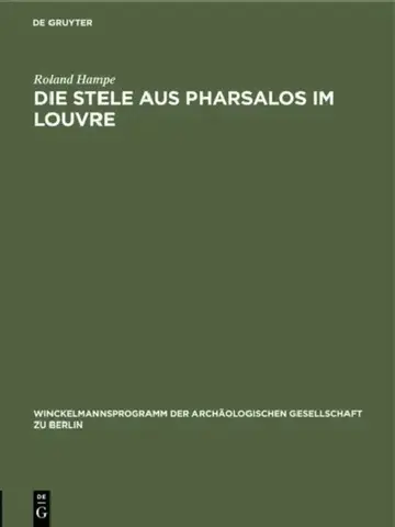 Cover of Die Stele Aus Pharsalos Im Louvre