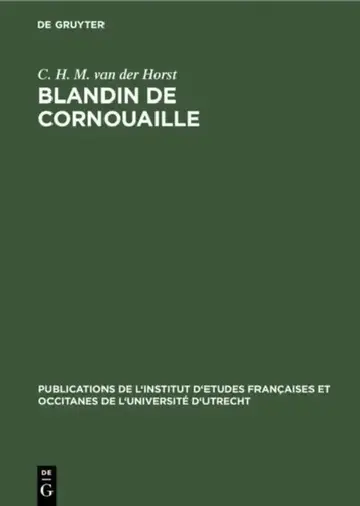 Cover of Blandin de Cornouaille