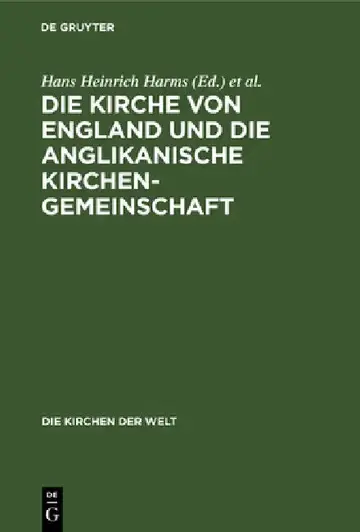 Cover of Die Kirche Von England Und Die Anglikanische Kirchengemeinschaft