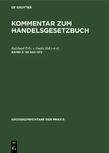 Cover of (§§ 343-372)