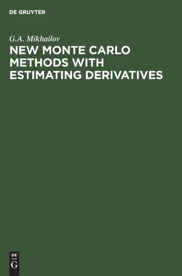 Cover of New Monte Carlo Methods with Estimating Derivatives